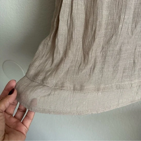 kori america beige lace bohemian dress size small - Picture 9 of 12